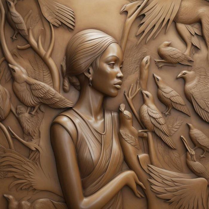 نموذج ثلاثي الأبعاد لآلة CNC 3D Art 